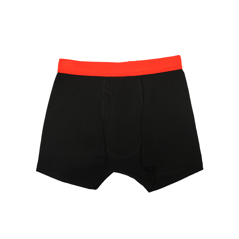 Cuecas boxer tingidas por viscose de bambu para meninos
