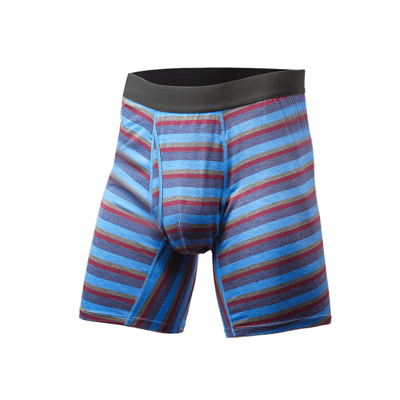Bambu tingindo cuecas boxer listrados
