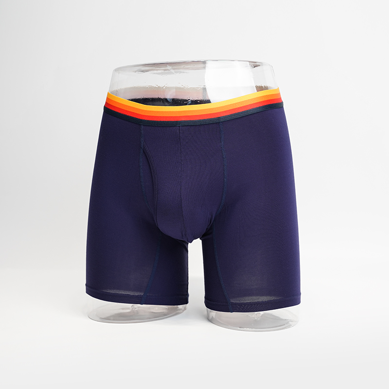 Resumos boxer masculinos tingidos por bambu