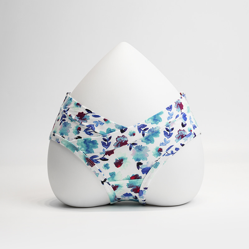 Calcinha de Maternidade impressiona em viscose de bambu