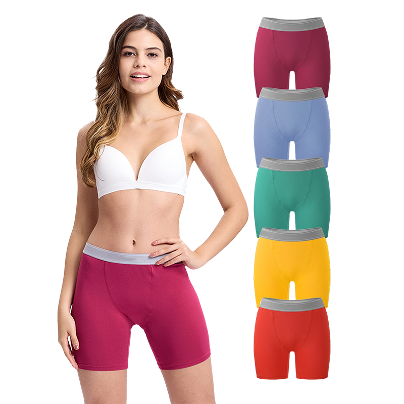 Cueca boxer feminina