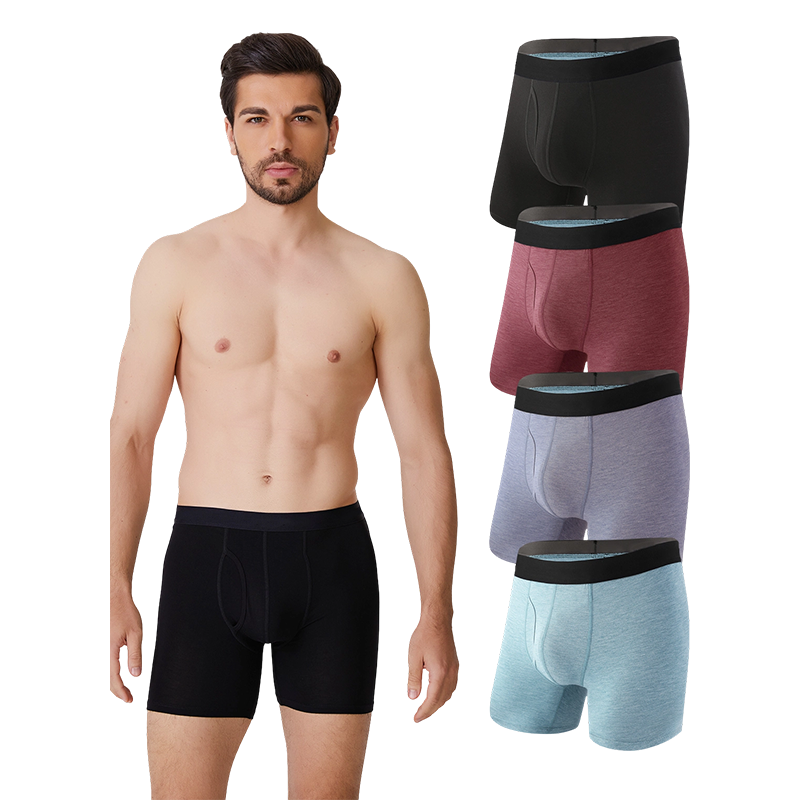 Cuecas boxer masculinas sem passeio