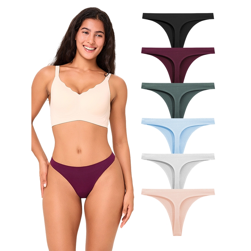 Women’s Seamless No-show Thongs